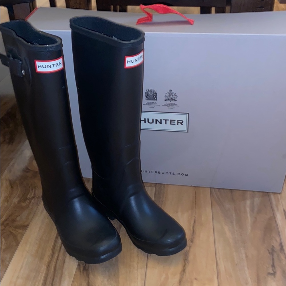 Hunter Classic Black Rain Boots